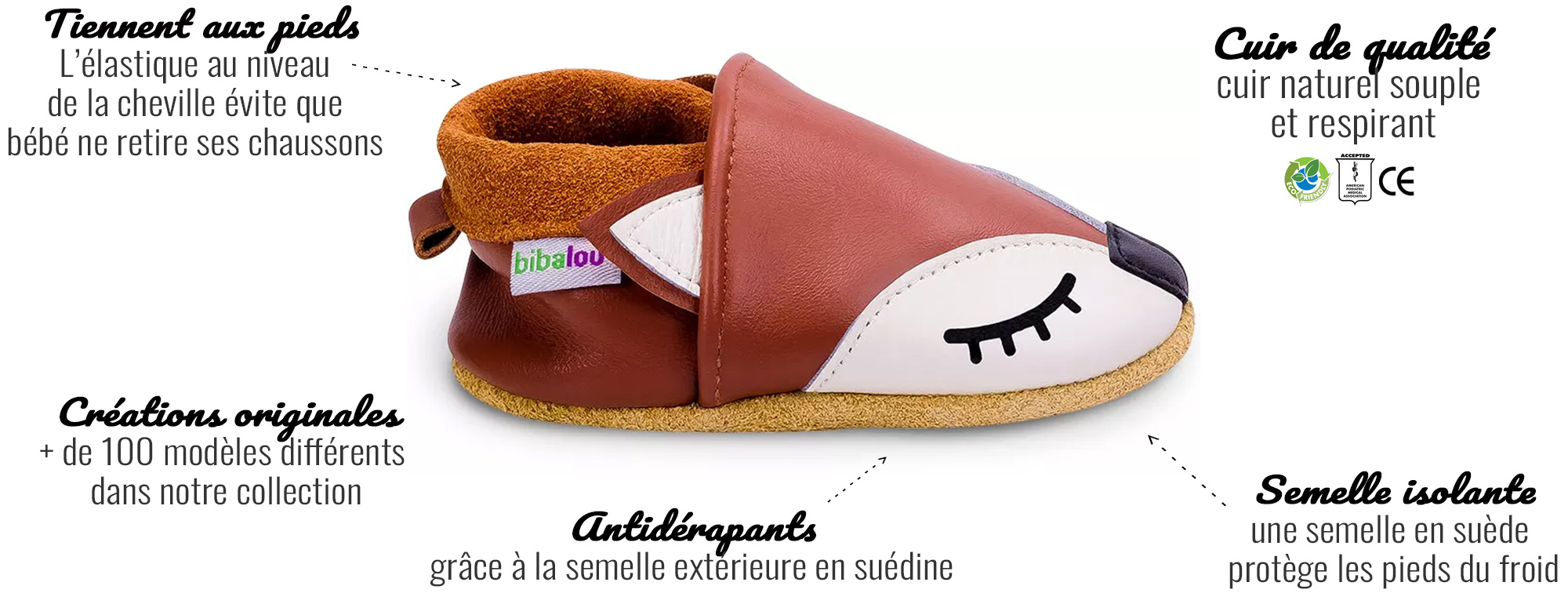 Chausson dinosaure • Chaussons Univers