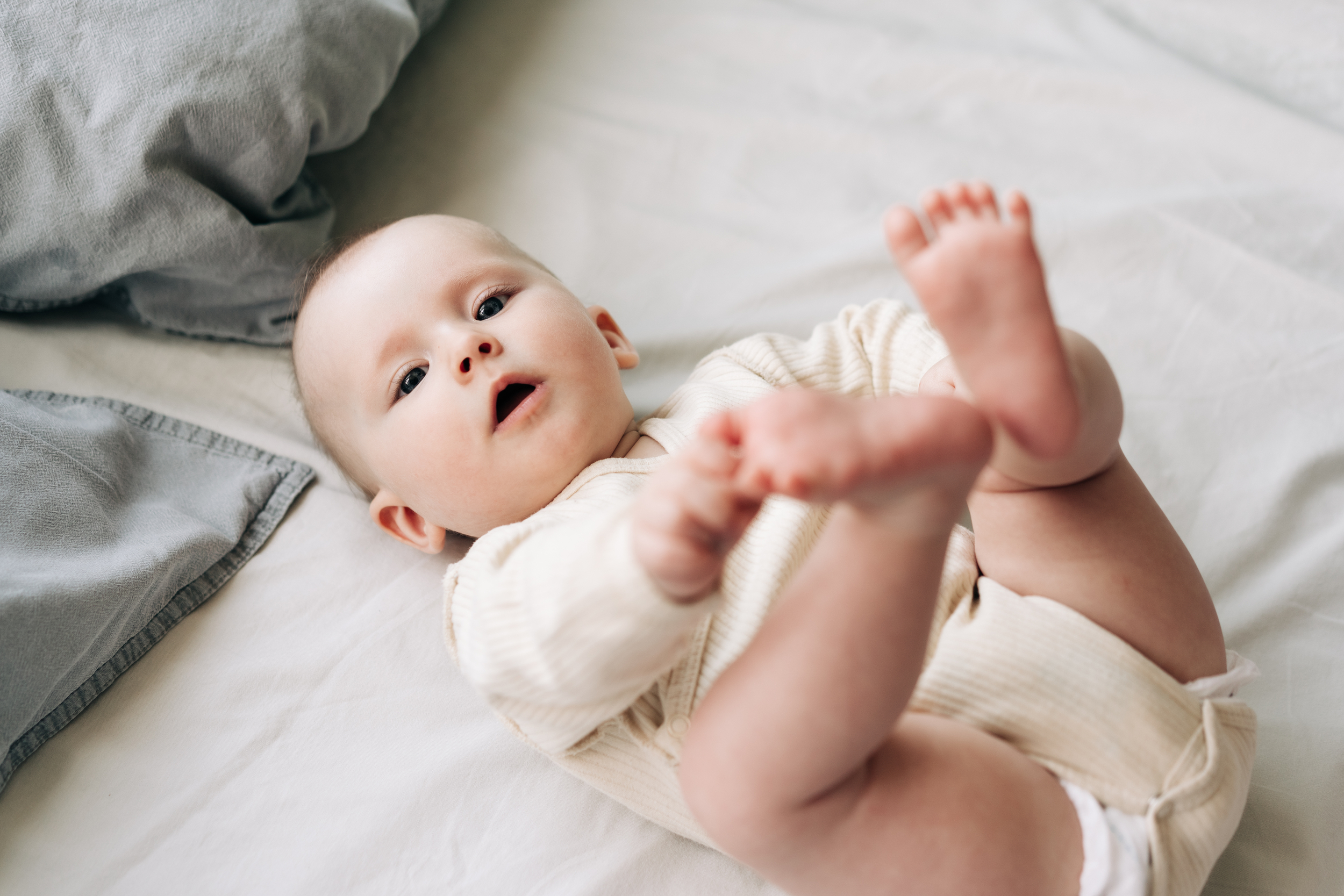 les types de pieds chez un bebe