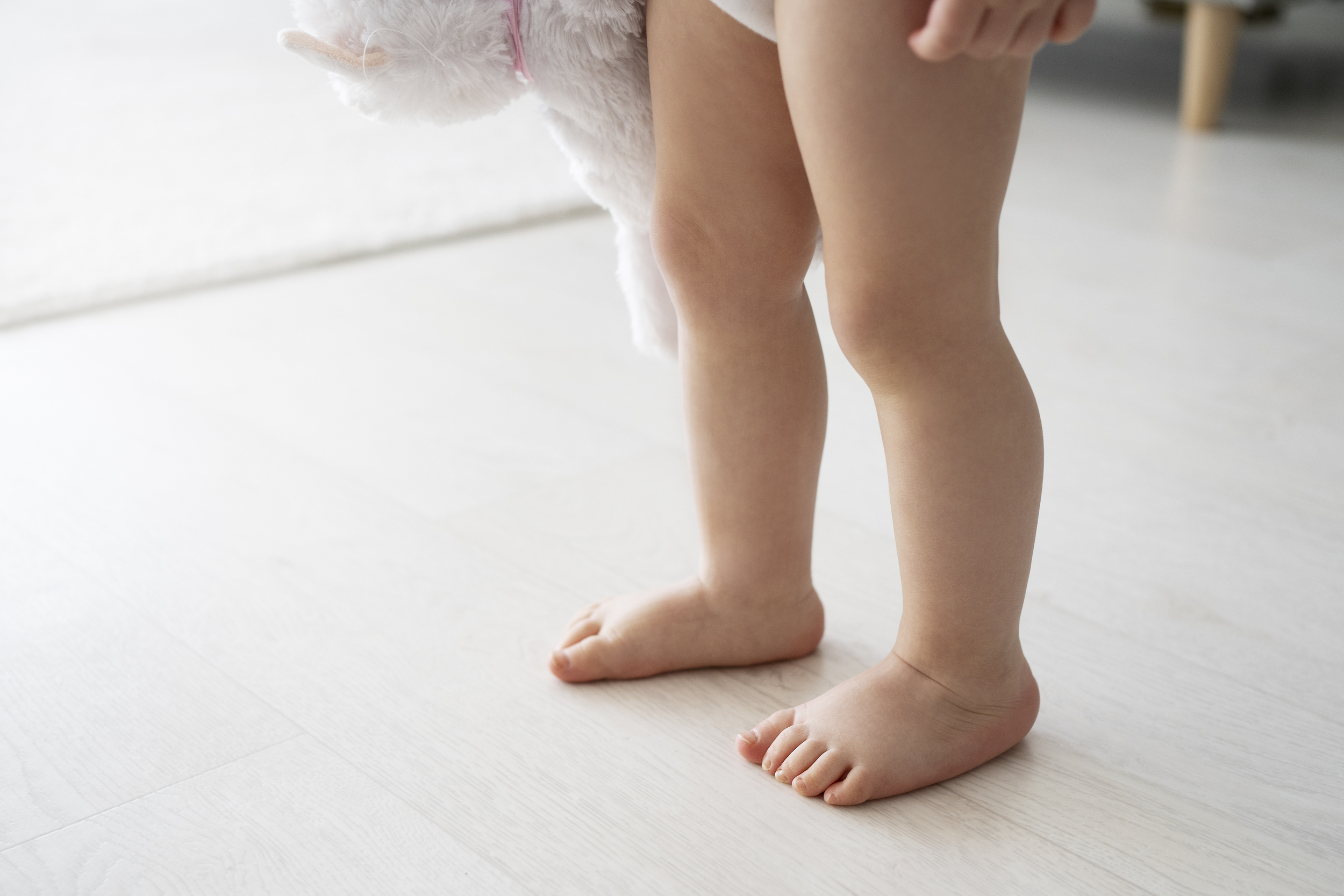 mesurer les pieds de bebe