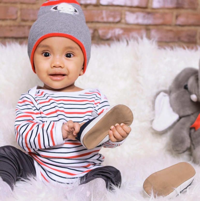photo de bebe souriant