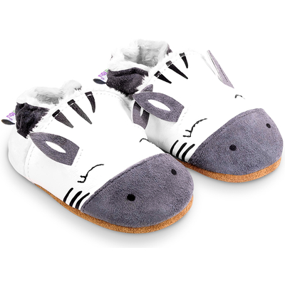 Chaussons bébé 2025 cuir fourrés