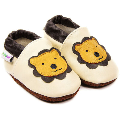 chaussons-bebe-cuir-souple-leon-le-lion-beige-fond-blanc-1