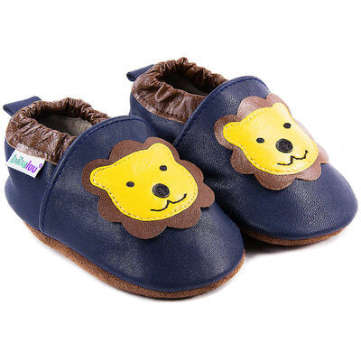 chaussons-bebe-cuir-souple-leon-le-lion-bleu-fond-blanc-1