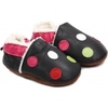 chaussons-bebe-m840-petits-pois-fourres-face