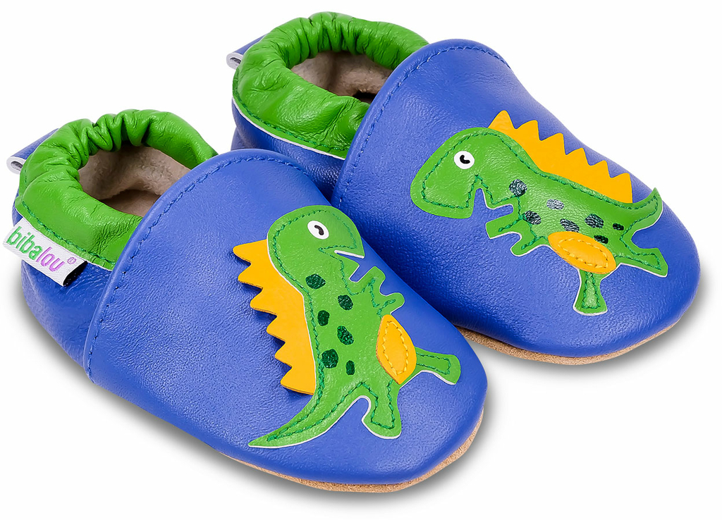 chausson enfant cuir souple