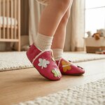 chaussons-bebe-cuir-souple-fourres-farandoles-de-papillons-portee-bebe-4