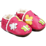 chaussons-bebe-cuir-souple-fourres-farandoles-de-papillons-fond-blanc-1