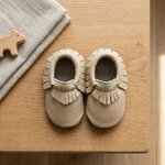 chaussons-bebe-cuir-souple-a-franges-ivoire-vue-dessus-3