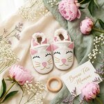chaussons-bebe-cuir-souple-fourres-madame-chat-mise-en-scene-fete-des-meres-3