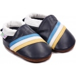 chaussons-bebe-m840-tricolore-bleu-face