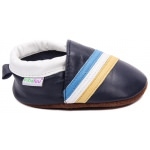 chaussons-bebe-m840-tricolore-bleu-cote