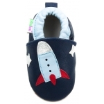 chaussons-bebe-m630-fusee-spatiale-dessus