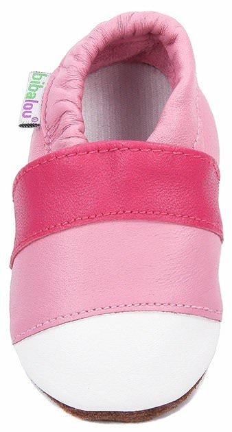 chausson bebe rose