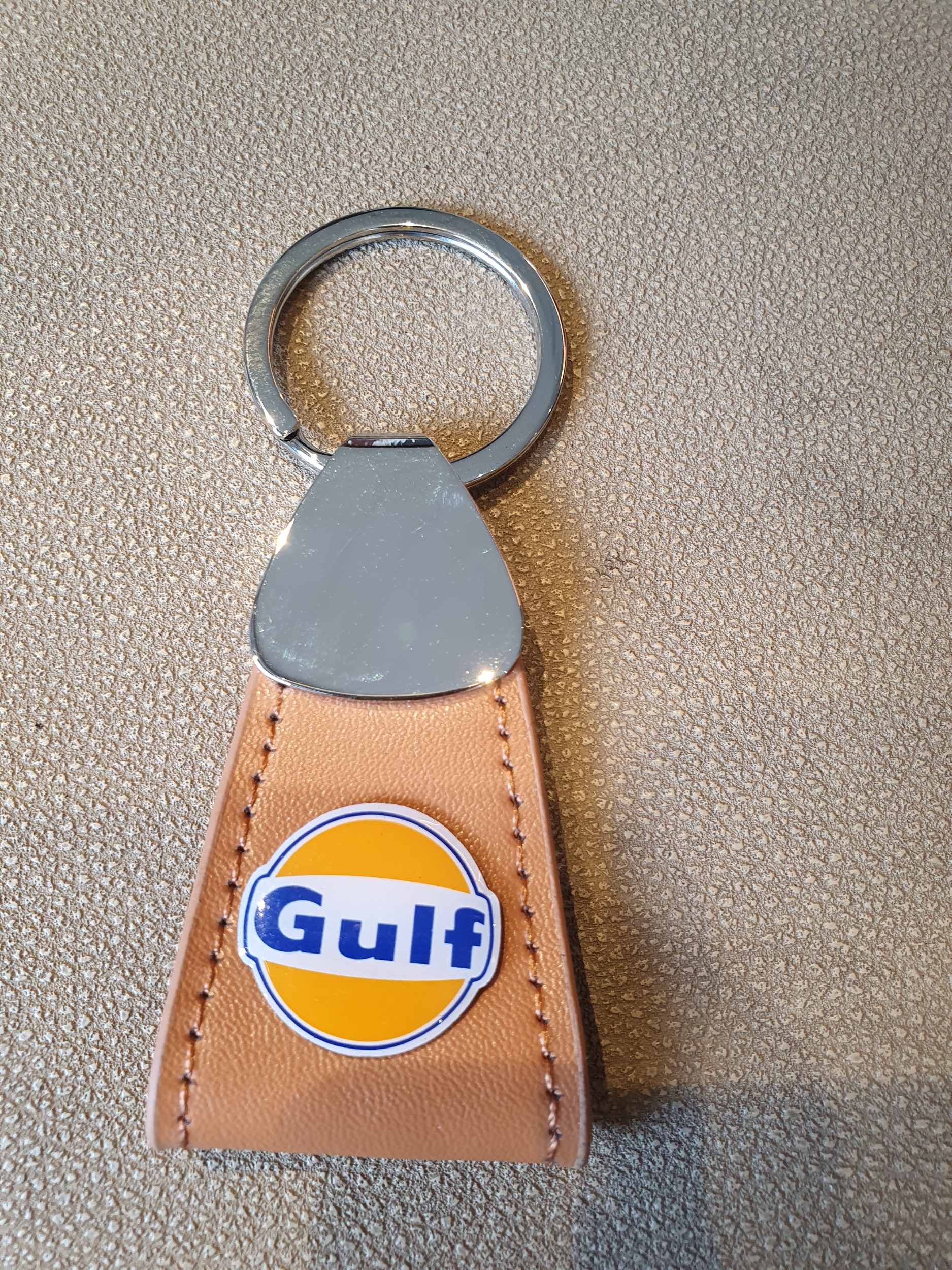 Porte-clés Gulf brun 1