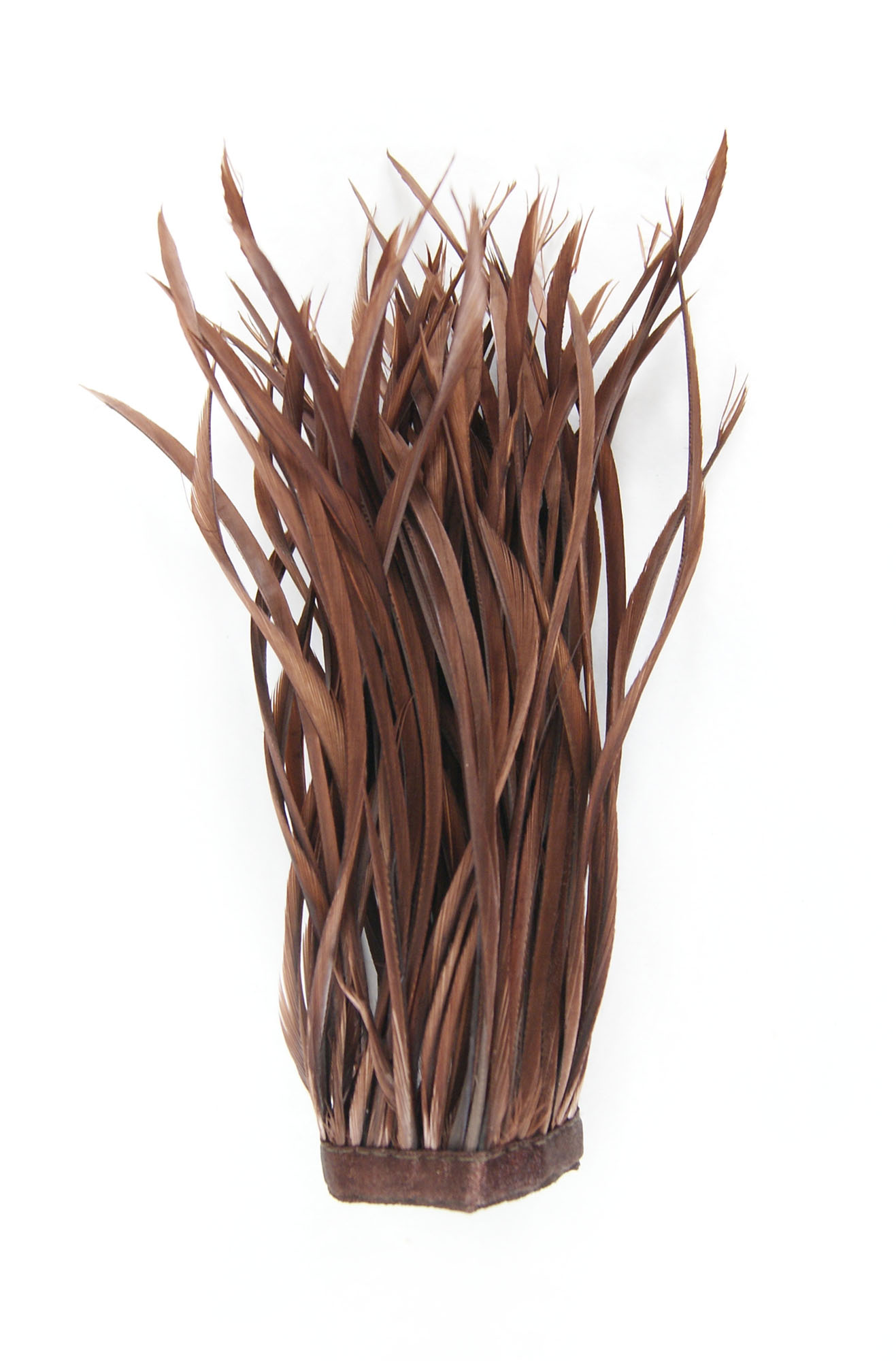frange plume biot doie marron