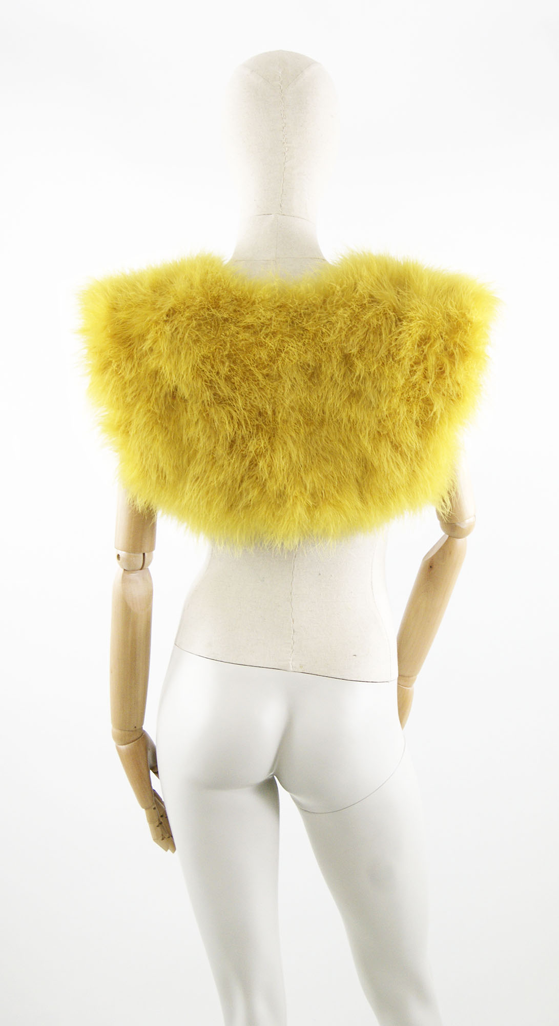 gilet sans manche de qualite jaune moutarde