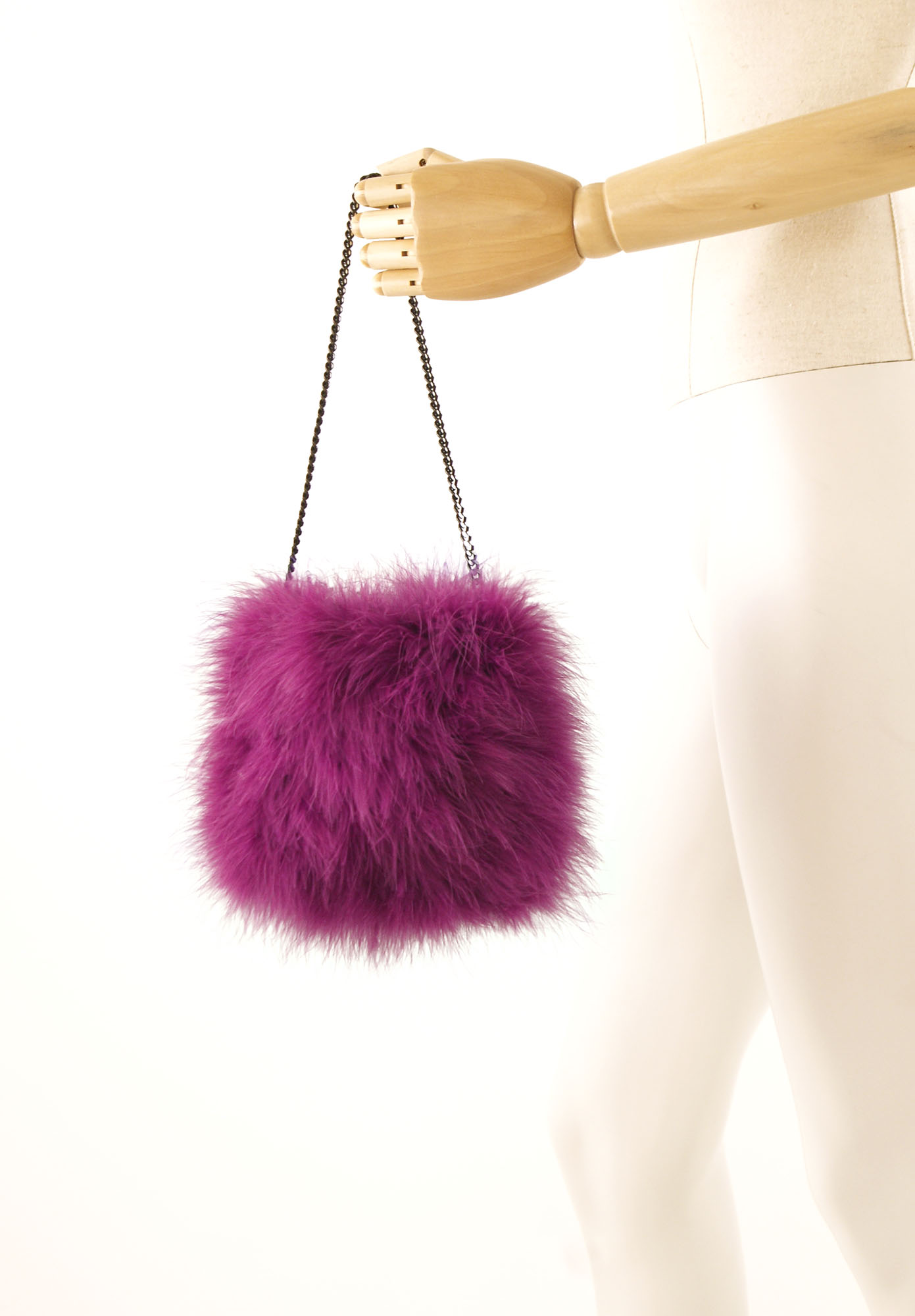 sac plume dinde prune