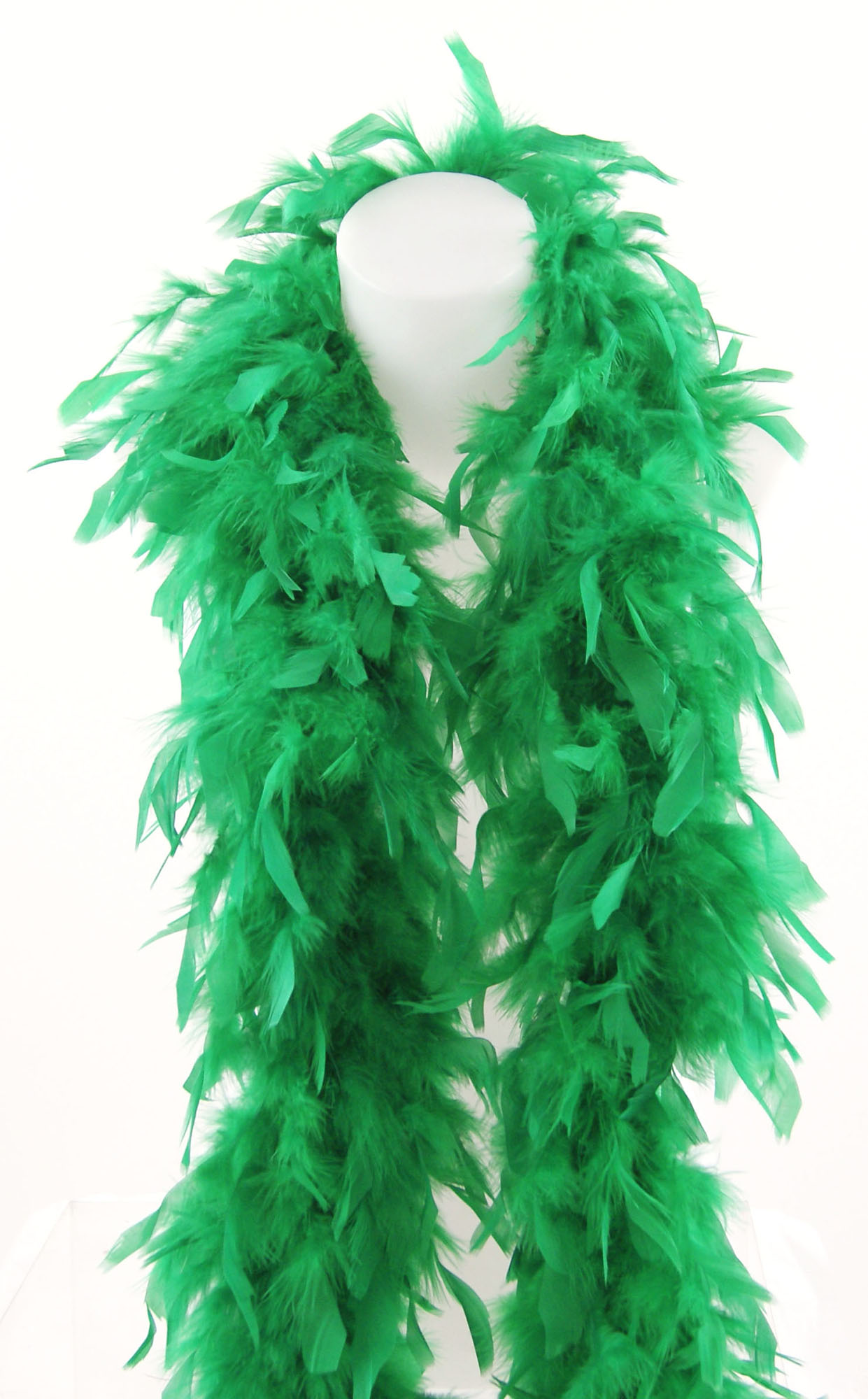 boa plume dinde volume vert