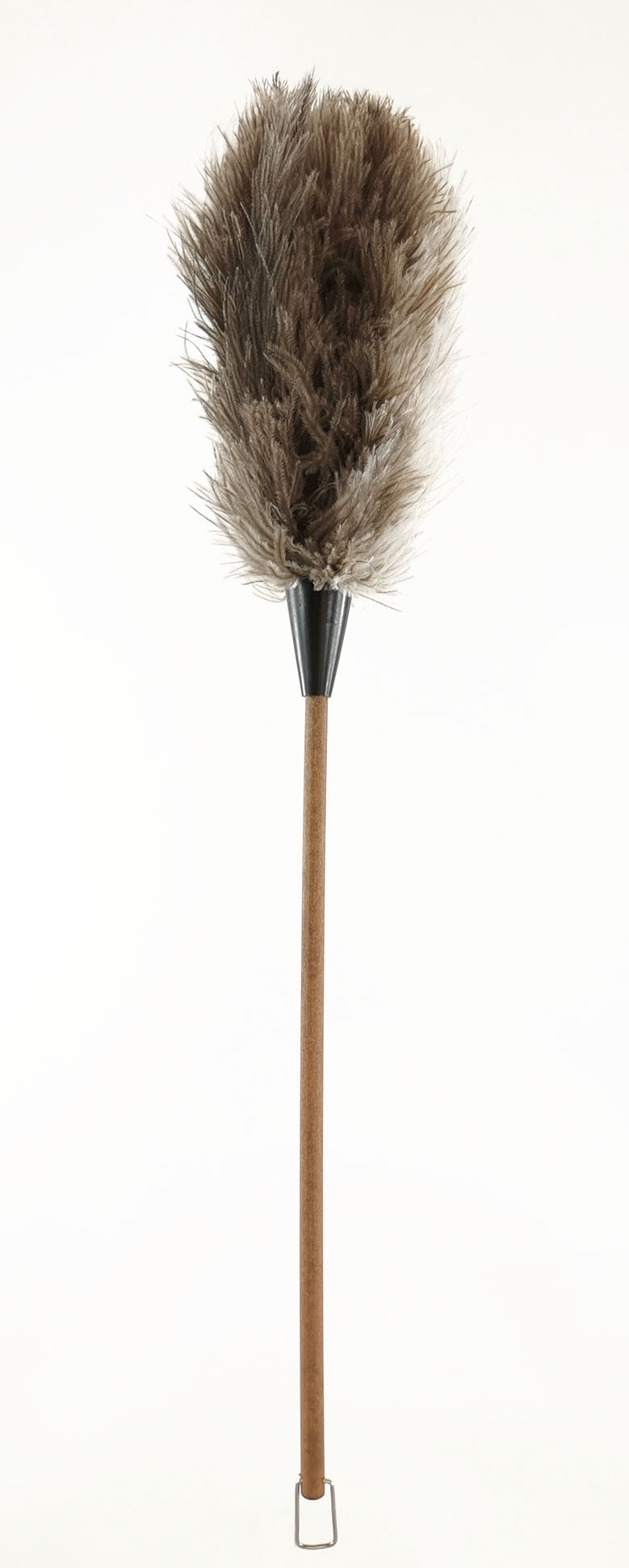 plumeau plume dinde marabout naturel manche bois de qualite