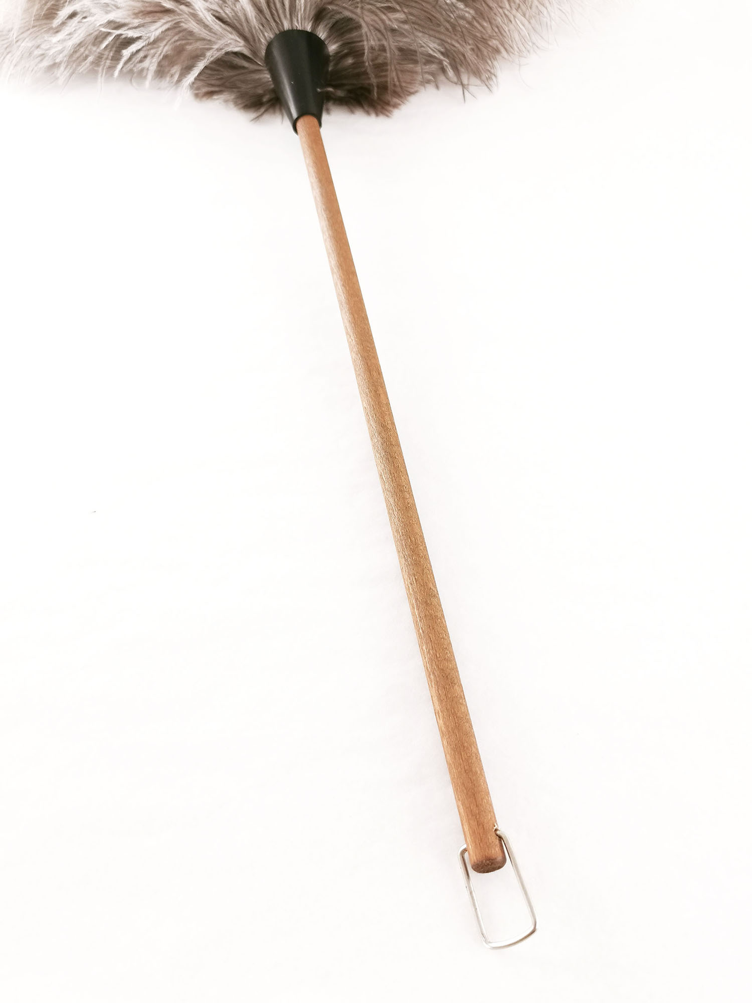 plumeau plume marabout dinde naturel manche bois