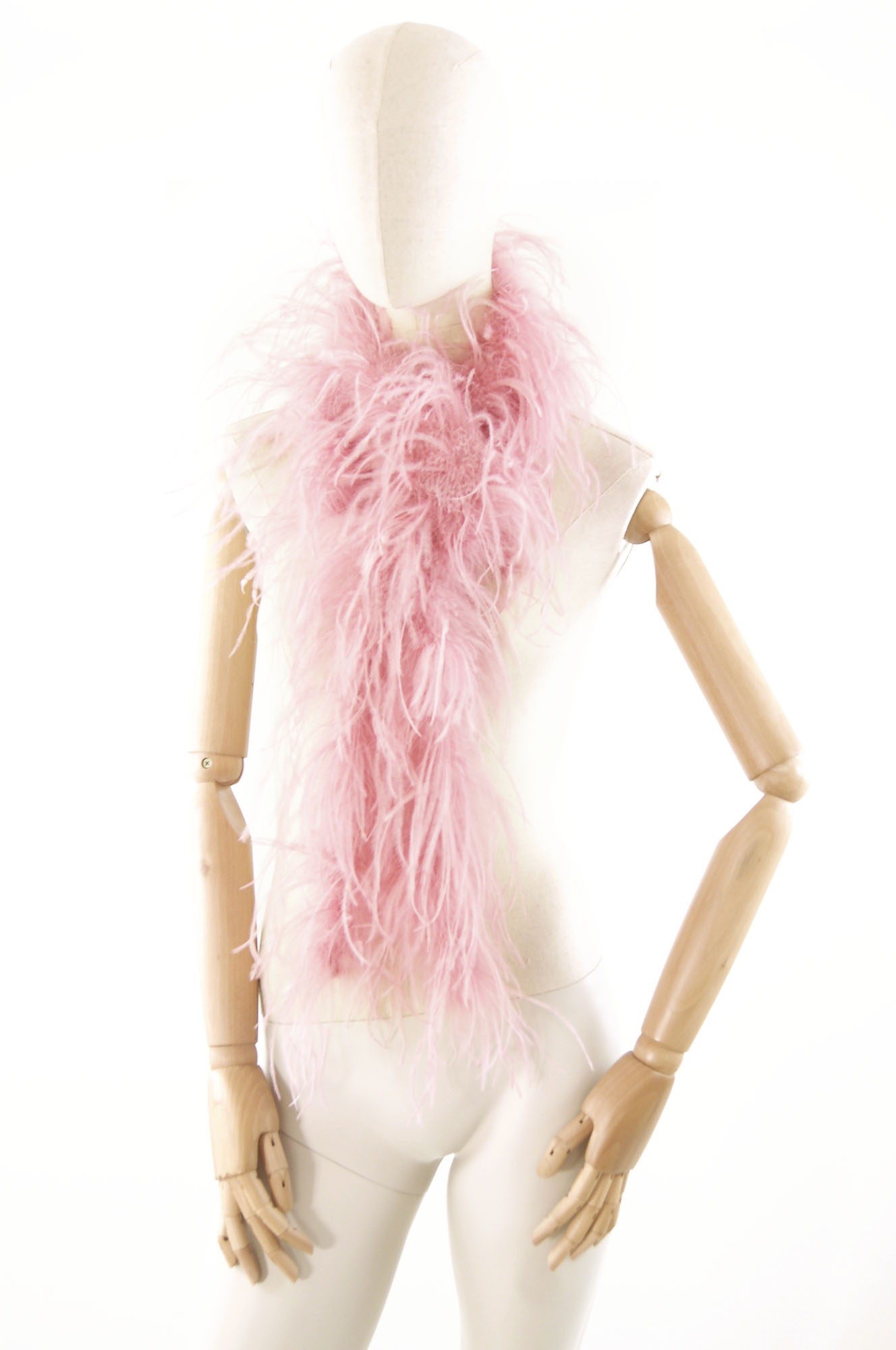 boa autruche volume jolie rose buvard