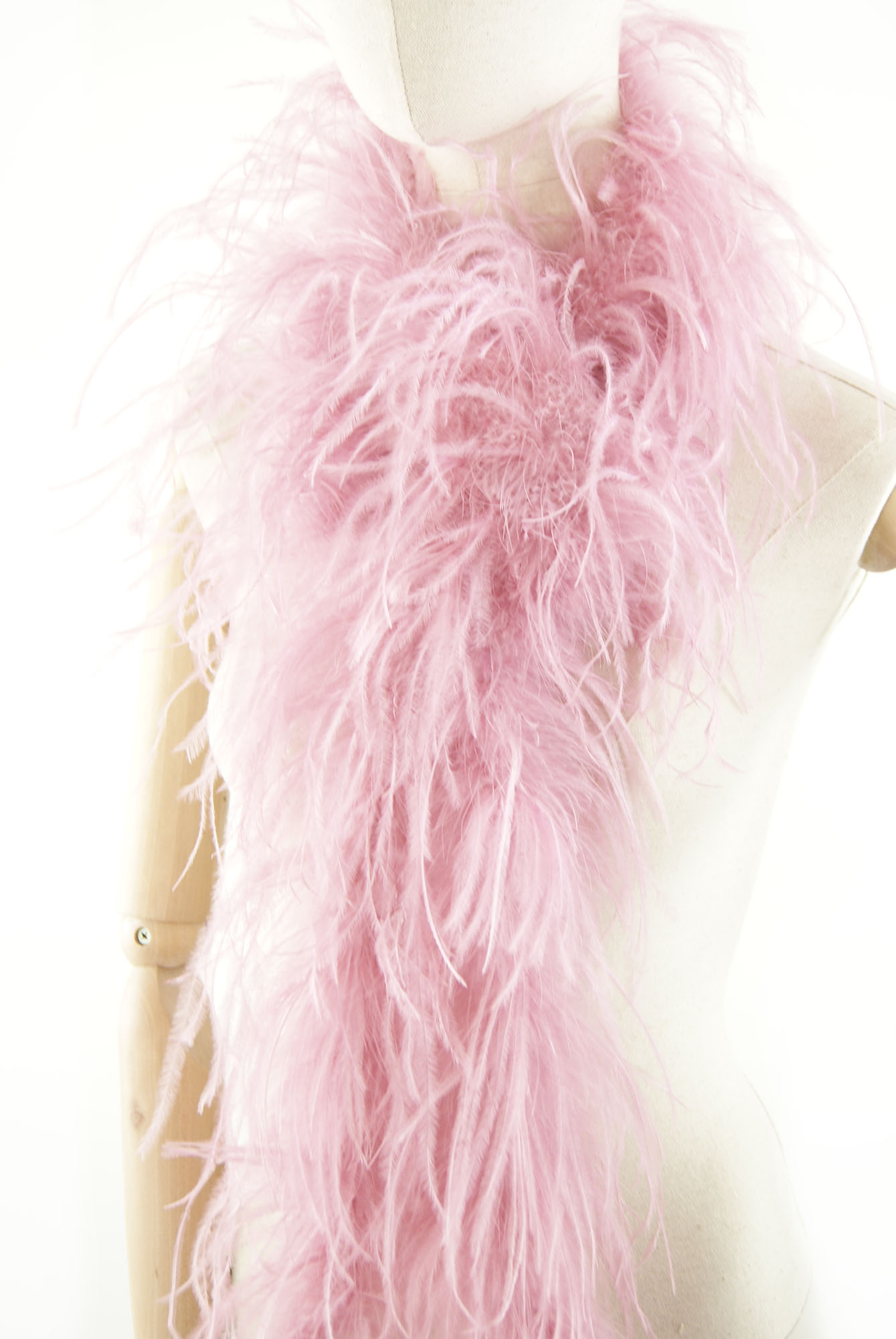 boa autruche volume rose buvard de qualite
