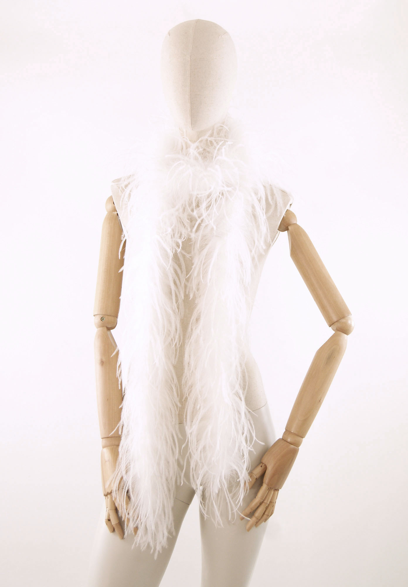 boa autruche volume blanc casser