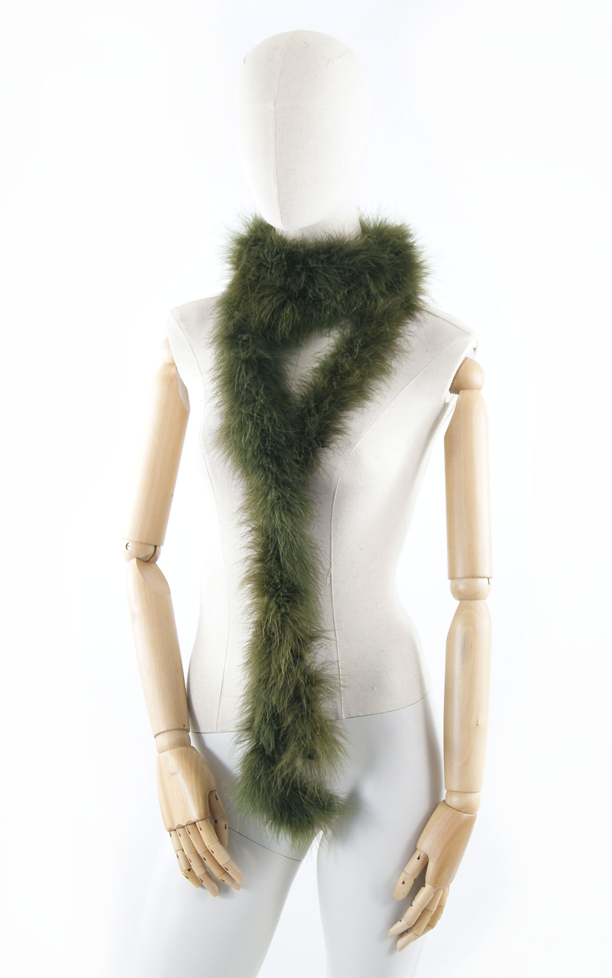 boa duvet marabout vert kaki