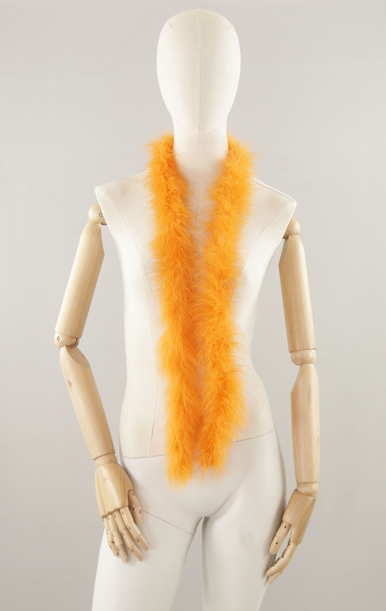 bande plume duvet orange