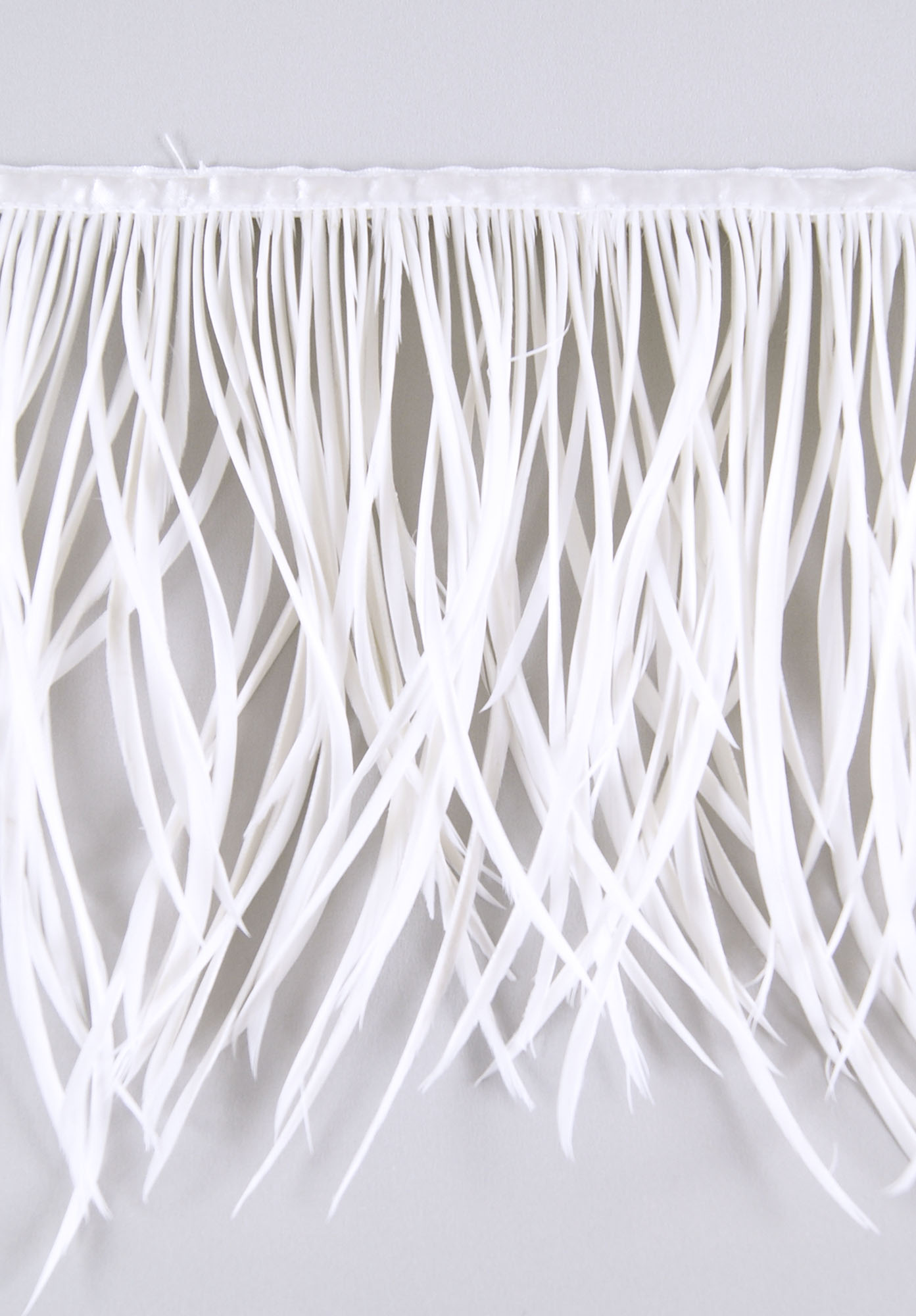 galon plume tige doie blanc de qualite