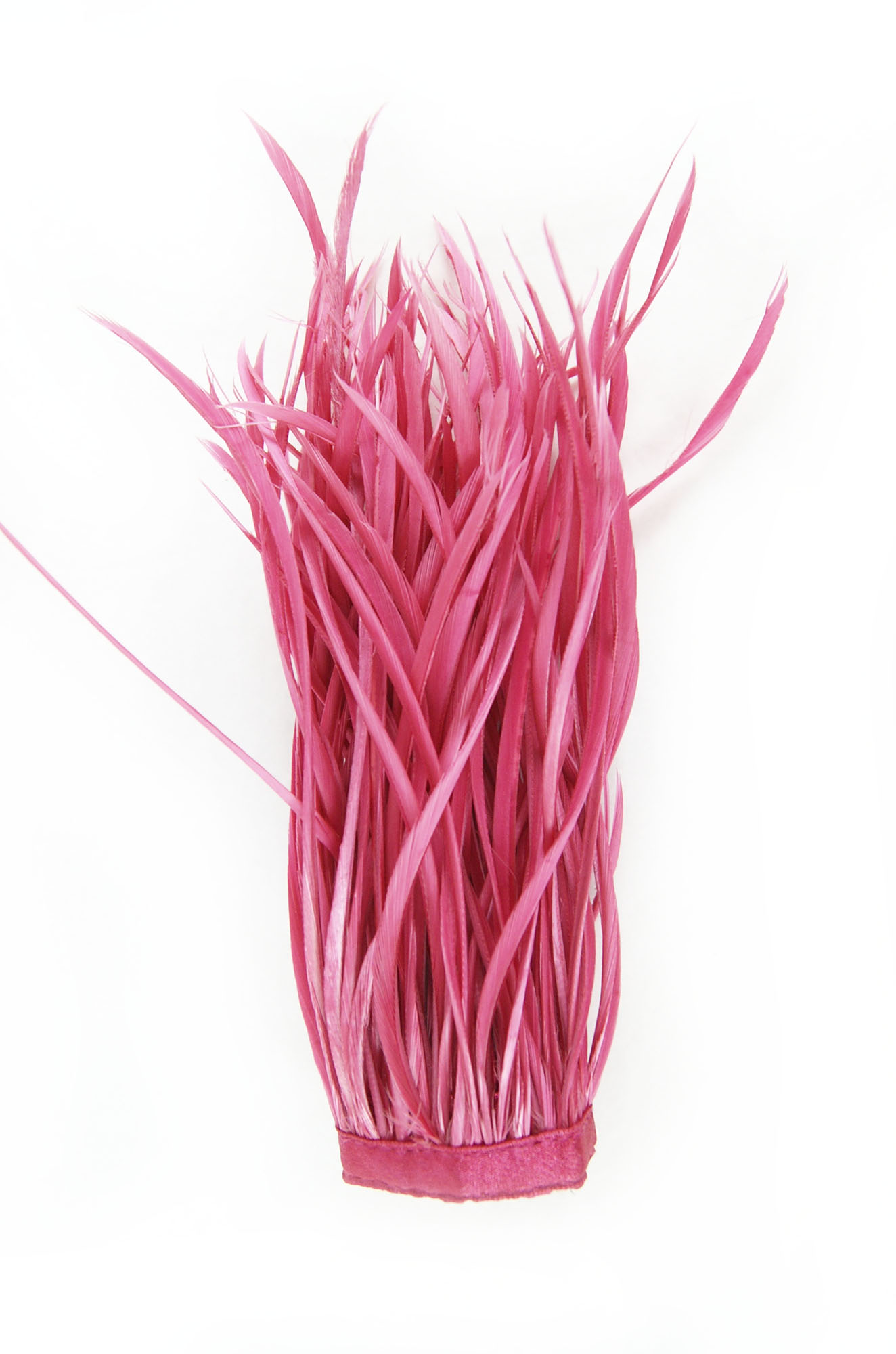 frange plume biot doie hot pink de qualite