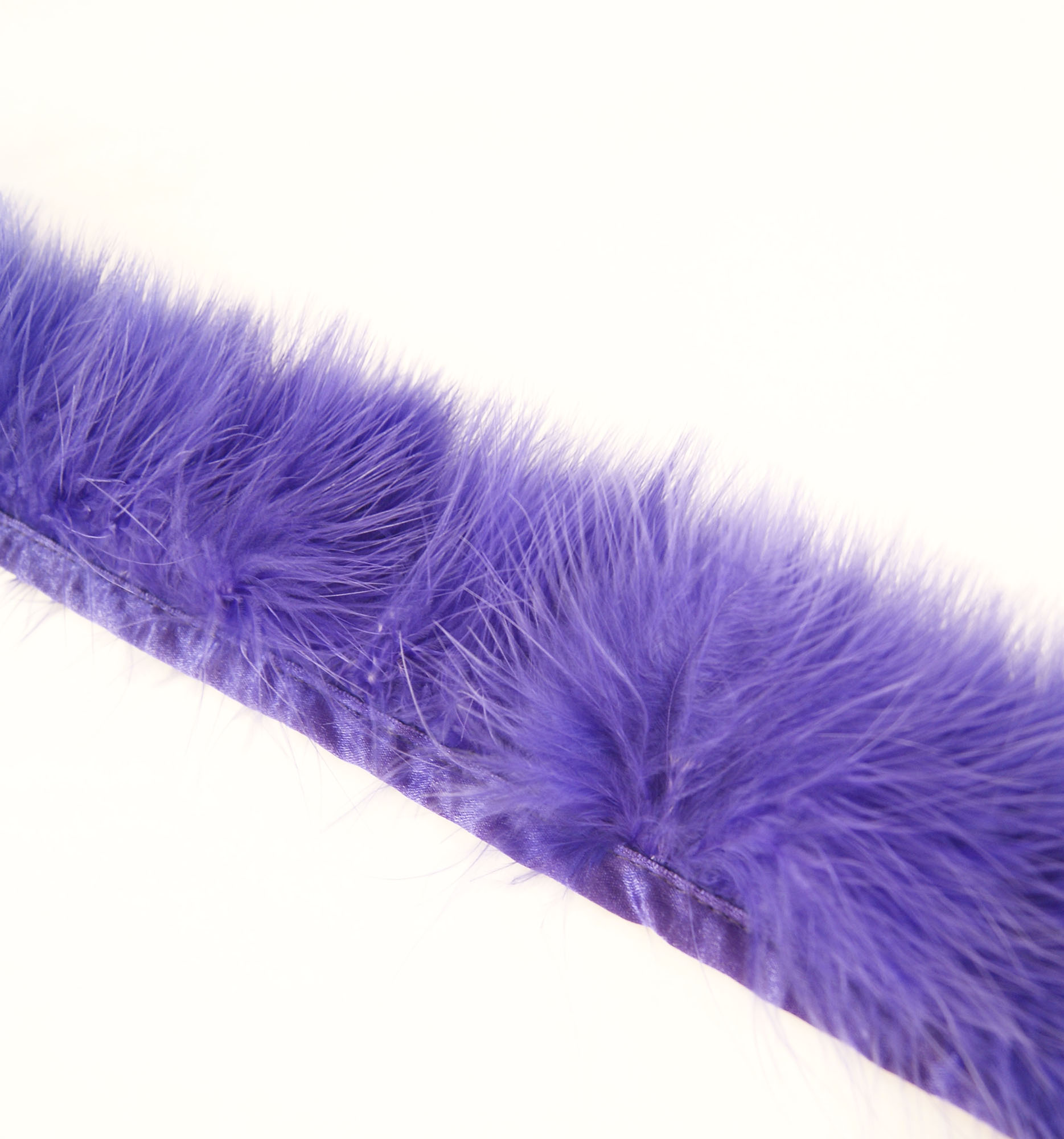 galon plume de dinde marabout de qualite violet
