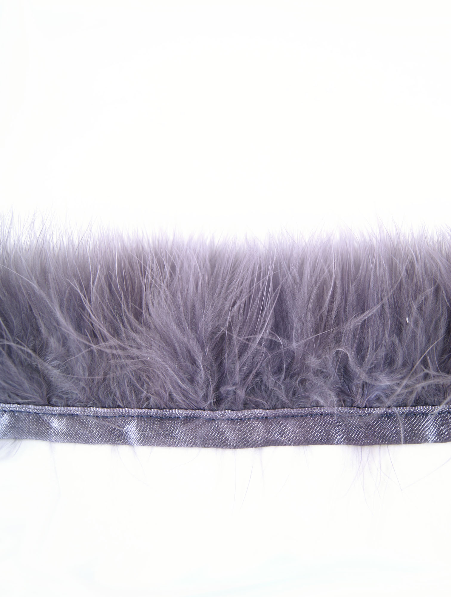 galon plume de dinde marabout mauve