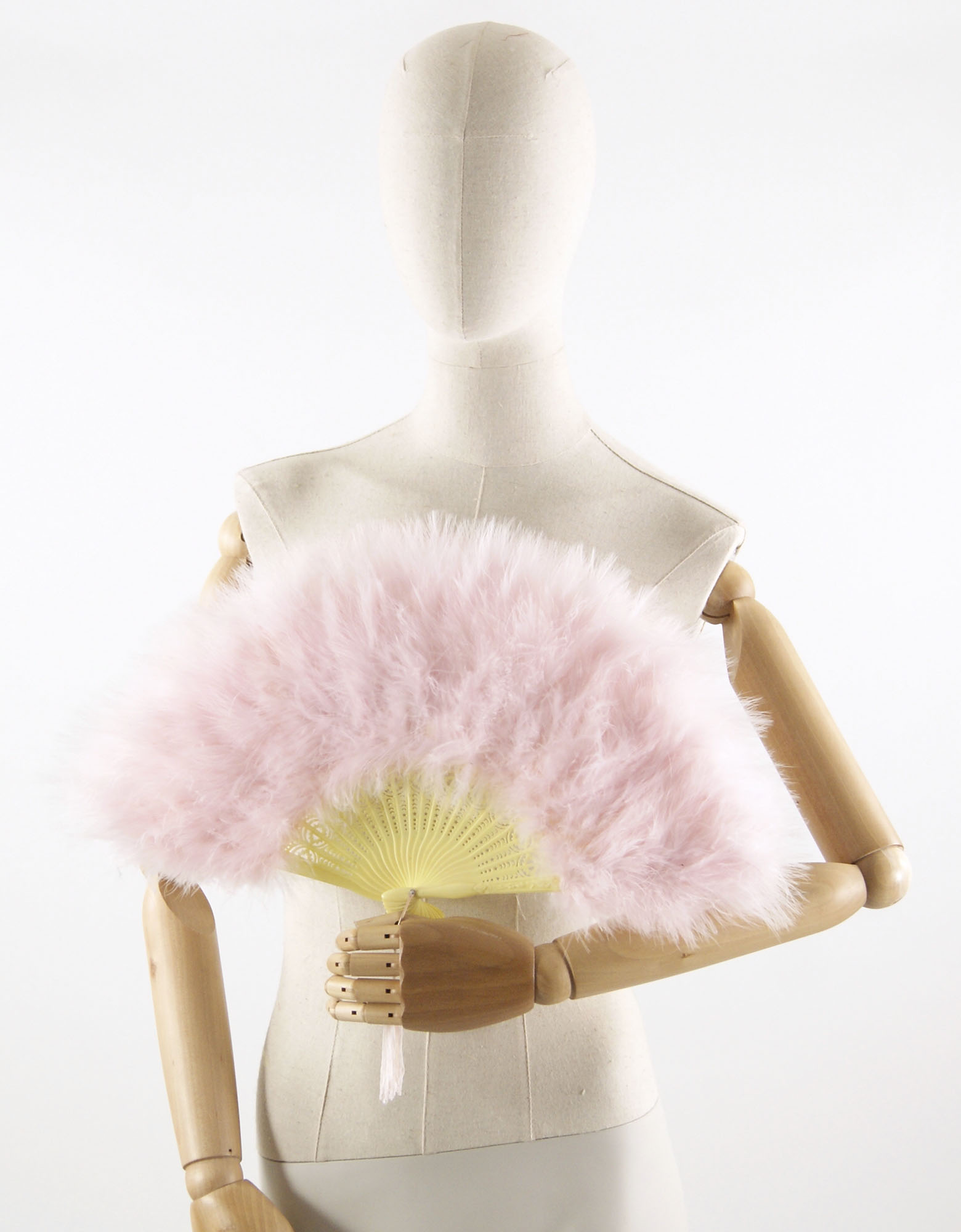 SJBAUTYO 1920s Éventail Plume,Éventail En Plumes, Éventail En Plumes Pliable De Style Vintage Des Années Éventail à Flapper Pour Costume Halloween Danse Fête De Mariage Prom Tea Party