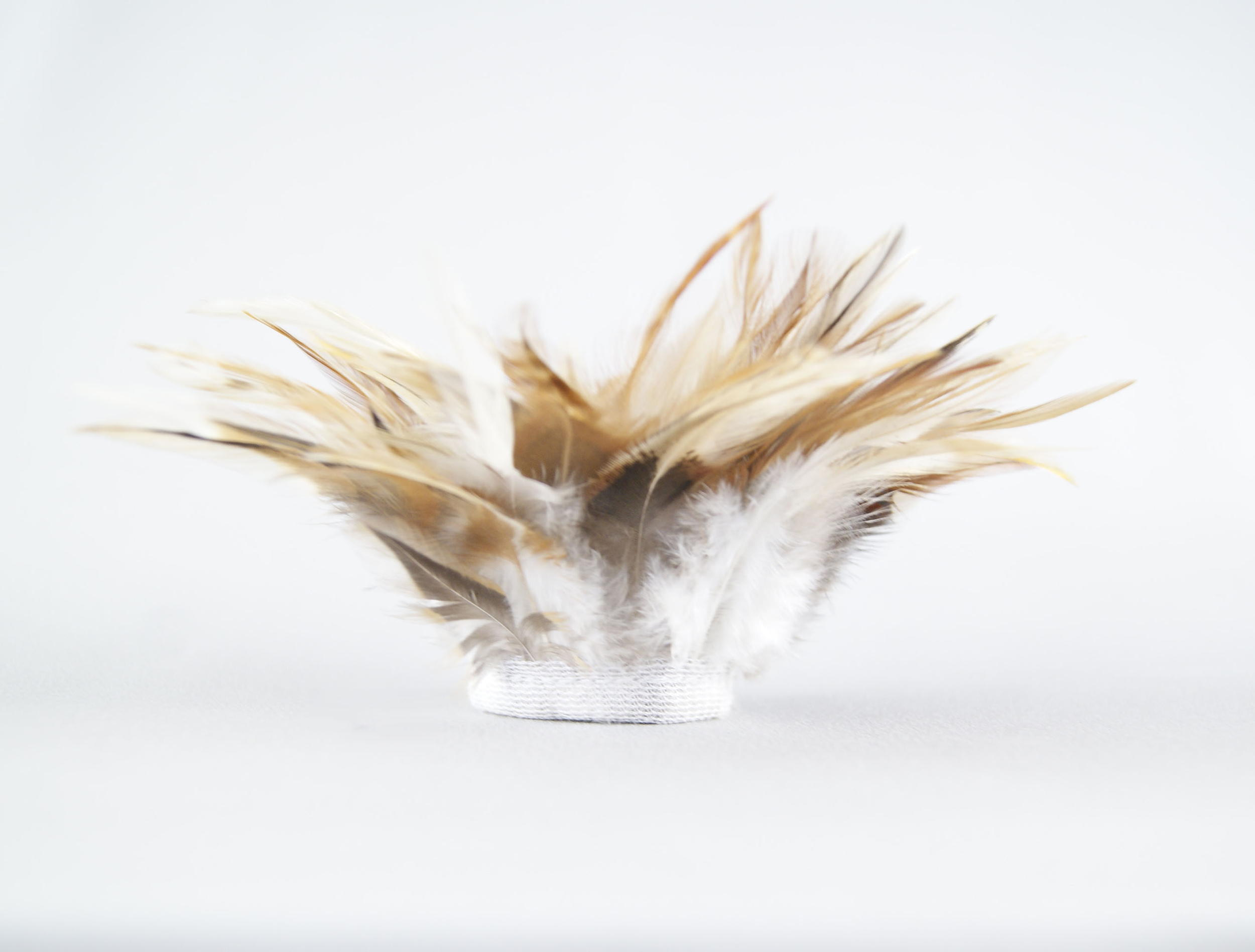 Galon plume croupe de coq naturel de qualite