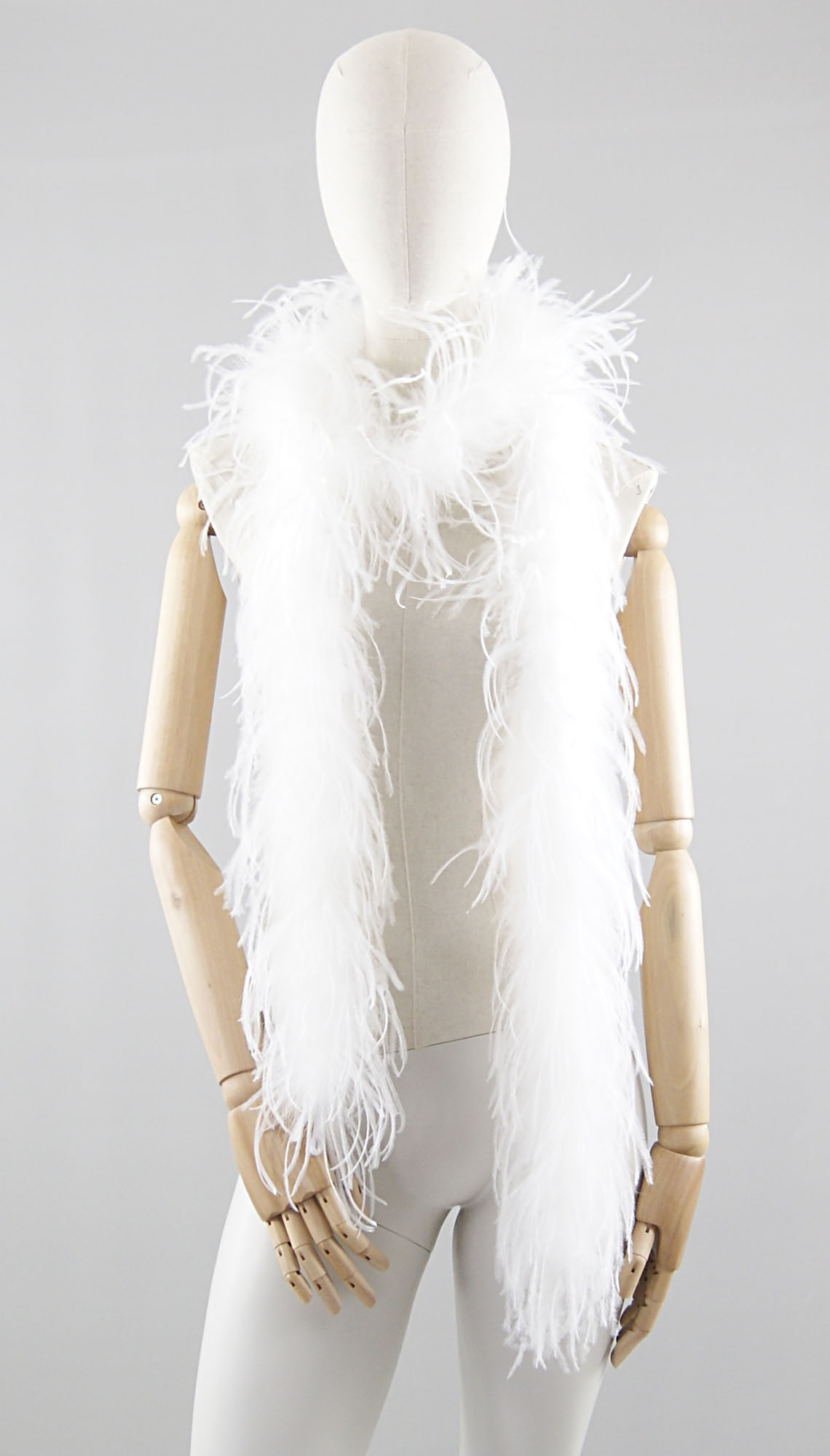 Écharpe en plumes d'autruche blanche personnalisée,écharpe Boa,épaisseur 5  10 15 20 plis,plumes moelleuses,châle,vêtements de fête,accessoire de  décoration