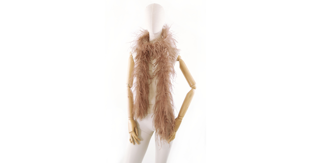 Jupe droite fausse fourrure marron foncé femme | Cache Cache