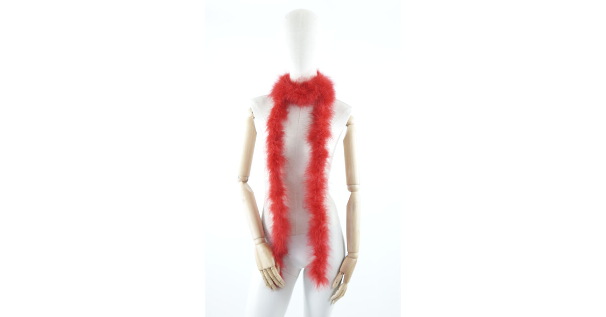 ISAKEN Boa En Plumes De Dinde 5 Mètres – Doux, Léger, Pour Châle, Déco De Noël, Carnaval, DIY