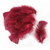 plume dinde petite coquille duveteuse rubis