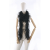 boa autruche volume jolie noir