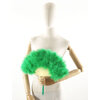 eventail plume dinde marabout jolie vert
