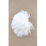 plume autruche mini blanc de qualite