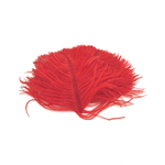 plume autruche mini rouge jolie