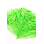 plume autruche mini vert fluo de qualite