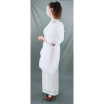 etole luxe plume blanc mariage