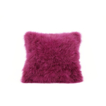housse coussin plume de dinde marabout violet prune