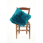 housse coussin plume de dinde marabout bleu petrole de qualite