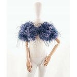 bolero court plume parme violet