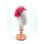 serre tete plume soyeuse bubble gum