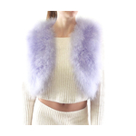 gilet plume femme parme fashion